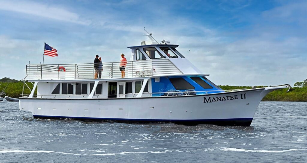 manatee boat tour new smyrna beach